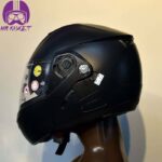 کلاه کاسکت نولان مدل  Nolan N90.2 Classic N-com Flat Black - تصویر 4