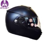 کلاه کاسکت نولان مدل  Nolan N90.2 Classic N-com Flat Black - تصویر 8