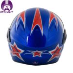 کلاه کاسکت کودکان ویکتوریا مدل BLU04ST رنگ آبی - تصویر 3