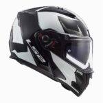 کلاه کاسکت ال اس تو مدل ls2 ff324 metro sub white black - تصویر 4