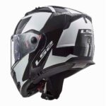 کلاه کاسکت ال اس تو مدل ls2 ff324 metro sub white black - تصویر 7
