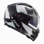 کلاه کاسکت ال اس تو مدل ls2 ff324 metro sub white black - تصویر 8