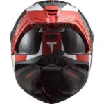 کلاه کاسکت ال اس تو مدل ls2 ff805 thunder c racing 1 gl red white - تصویر 4