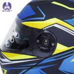 کلاه کاسکت راپیدو مدل 950 رنگ مشکی آبی - تصویر 7