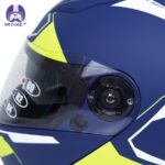 کلاه کاسکت راپیدو مدل 950 طرح RBP رنگ سورمه ای - تصویر 7