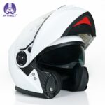 کلاه کاسکت فک متحرک راپیدو مدل 950 رنگ سفید - تصویر 3