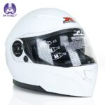 کلاه کاسکت فک متحرک راپیدو مدل 950 رنگ سفید - تصویر 4