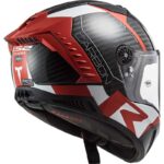 کلاه کاسکت ال اس تو مدل ls2 ff805 thunder c racing 1 gl red white - تصویر 7