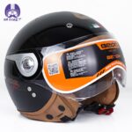کلاه کاسکت بیون مدل B-110 Nano Air Black Shine - تصویر 3