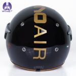 کلاه کاسکت بیون مدل B-110 Nano Air Black Shine - تصویر 5