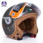 کلاه کاسکت بیون مدل B-110 Nano Air Brown matt - تصویر 4
