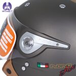 کلاه کاسکت بیون مدل B-110 Nano Air Brown matt - تصویر 7