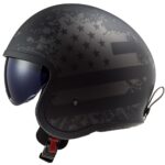 کلاه کاسکت ال اس تو مدل LS2 OF599 Spitfire Black Flag Helmet - تصویر 5