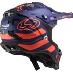 کلاه کاسکت ال اس تو مدل LS2 MX700 SUBVERTER CARGO MATT BLUE FLUO - تصویر 3