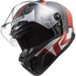 کلاه کاسکت ال اس تو مدل ls2 ff805 thunder c racing 1 gl red white - تصویر 9