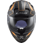 کلاه کاسکت ال اس تو مدل ls2 ff327 challenger ct2 grid matt carbon - تصویر 8