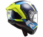 کلاه کاسکت ال اس تو مدل ls2 ff805 thunder c racing 1 blue h-v yellow - تصویر 3