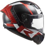 کلاه کاسکت ال اس تو مدل ls2 ff805 thunder c racing 1 gl red white - تصویر 11