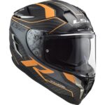 کلاه کاسکت ال اس تو مدل ls2 ff327 challenger ct2 grid matt carbon - تصویر 10
