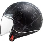 کلاه کاسکت ال اس تو مدل ls2 of558 sphere lux snake blake MATT TITANUM - تصویر 3