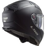 کلاه کاسکت ال اس تو مدل  LS2 FF 801 VECTOR 2 SOLID MATT BLACK - تصویر 6