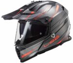 کلاه کاسکت ال اس تو مدل LS2 MX436 PIONEER EVO KNIGHT TITANIUM ORANGE - تصویر 3