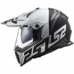 کلاه کاسکت ال اس تو مدل LS2 MX436 PIONEER EVO EVOLVE WHITE MATT BLACK - تصویر 6