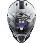 کلاه کاسکت ال اس تو مدل LS2 MX436 PIONEER EVO EVOLVE WHITE MATT BLACK - تصویر 7