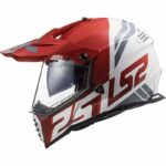 کلاه کاسکت ال اس تو مدل LS2 MX436 PIONEER EVO EVOLVE RED WHITE - تصویر 4