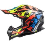 کلاه کاسکت ال اس تو مدل LS2 MX700 SUBVERTER RASCAL GL.BLACK FL.ORANGE - تصویر 5
