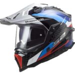 کلاه کاسکت ال اس تو مدل LS2 MX701 EXPLORER C FRONTIER G.BLACK BLUE - تصویر 3