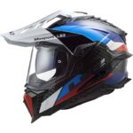 کلاه کاسکت ال اس تو مدل LS2 MX701 EXPLORER C FRONTIER G.BLACK BLUE - تصویر 7