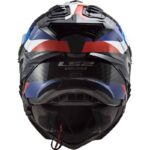 کلاه کاسکت ال اس تو مدل LS2 MX701 EXPLORER C FRONTIER G.BLACK BLUE - تصویر 8
