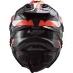 کلاه کاسکت ال اس تو مدل LS2 MX701 EXPLORER C FRONTIER G.BLUE FL.ORANGE - تصویر 7