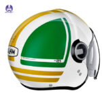 کلاه کاسکت نولان n21 visor مدل Nolan N21 Visor Flybridge 67 Metal White Italy - تصویر 3