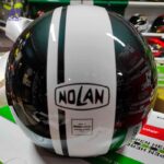 کلاه کاسکت نولان N21 مدل NOLAN N21 VISOR DOLCE VITA 98 Forest Green Casco Jet Moto Scooter - تصویر 3