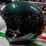 کلاه کاسکت نولان N21 مدل NOLAN N21 VISOR DOLCE VITA 98 Forest Green Casco Jet Moto Scooter - تصویر 4