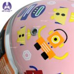 کلاه کاسکت کودک بیون مدل pink - تصویر 8