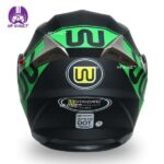 کلاه کاسکت دابلیو استاندارد مدل WSTD-F02 طرح GRN-MT - تصویر 3