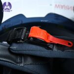 کلاه کاسکت فک متحرک ردلاین مدل ۹۳7 رنگ مشکی مات - تصویر 10