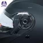 کلاه کاسکت فک متحرک ردلاین مدل ۹۳7 رنگ مشکی مات - تصویر 8