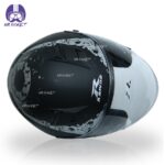 کلاه کاسکت بدون فک راپیدو مدل Bone-BLK OF878 - تصویر 4