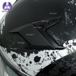 کلاه کاسکت بدون فک راپیدو مدل Bone-BLK OF878 - تصویر 9