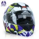 کلاه کاسکت راپیدو مدل ۹۵۰ طرح crash Purple - تصویر 2