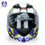 کلاه کاسکت راپیدو مدل ۹۵۰ طرح crash Purple - تصویر 3