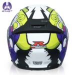 کلاه کاسکت راپیدو مدل ۹۵۰ طرح crash Purple - تصویر 5