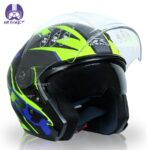 کلاه کاسکت بدون فک راپیدو مدل SRT-CUSTOME OF878 - تصویر 4