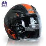 کلاه کاسکت بدون فک راپیدو مدل SRT-Orange OF878 - تصویر 4