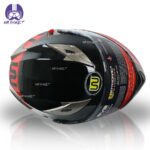 کلاه کاسکت فک متحرک دابلیو استاندارد مدل WSTD-F02 Red - تصویر 7