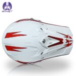 کلاه کراس ردلاین مدل 750 رنگ سفید قرمز - تصویر 4